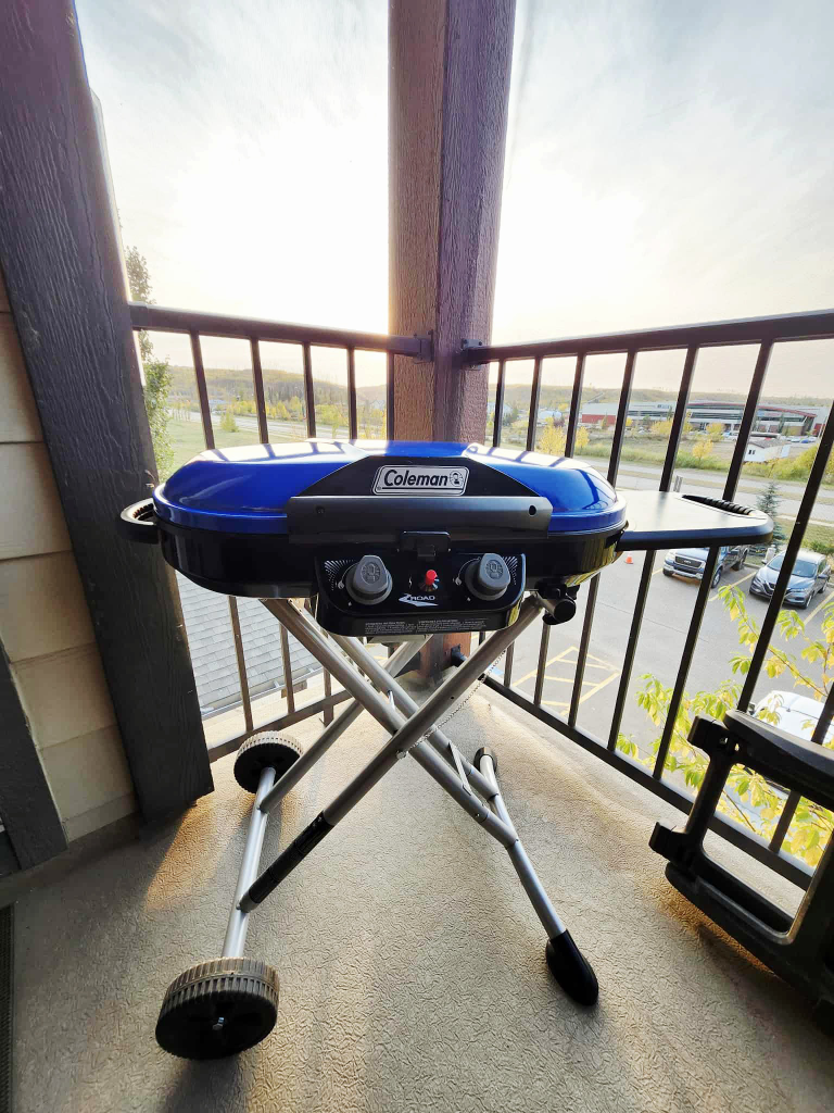 Coleman Excursion Portable BBQ Grill with Folding Stand