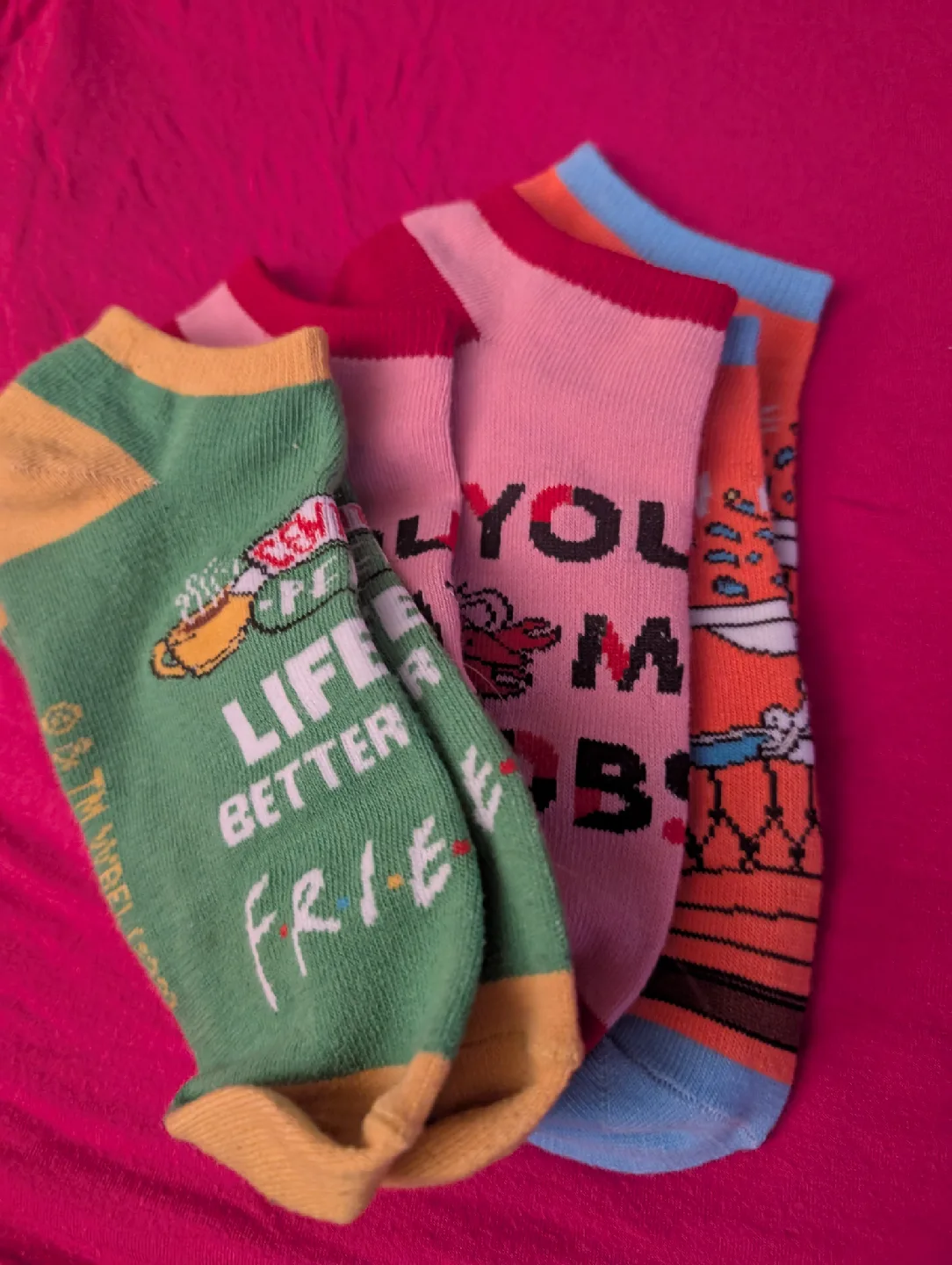 3pk- Friends TV Series  Ankle Socks image indicator(4)