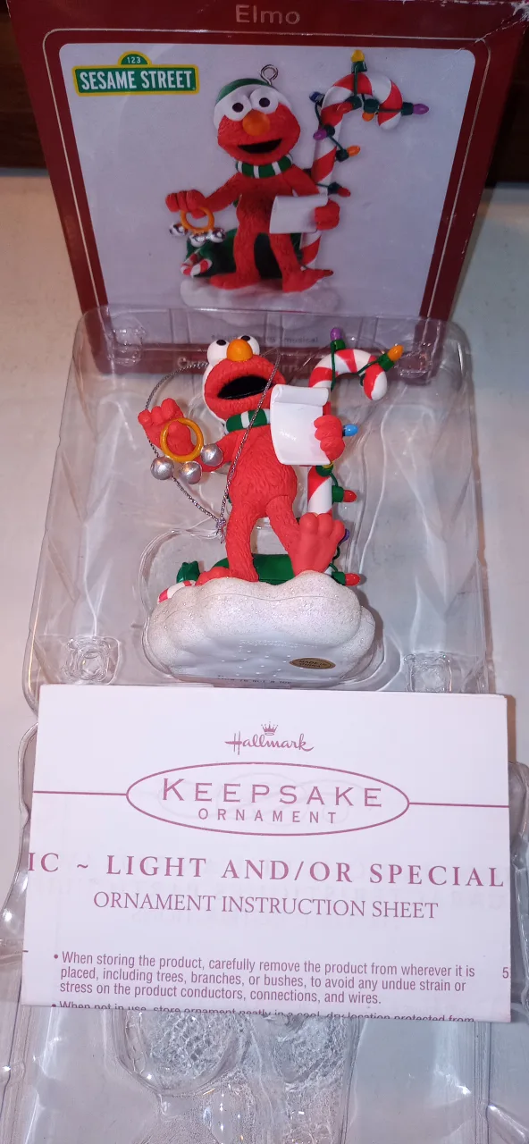 Hallmark Keepsake Elmo Ornament image indicator(3)