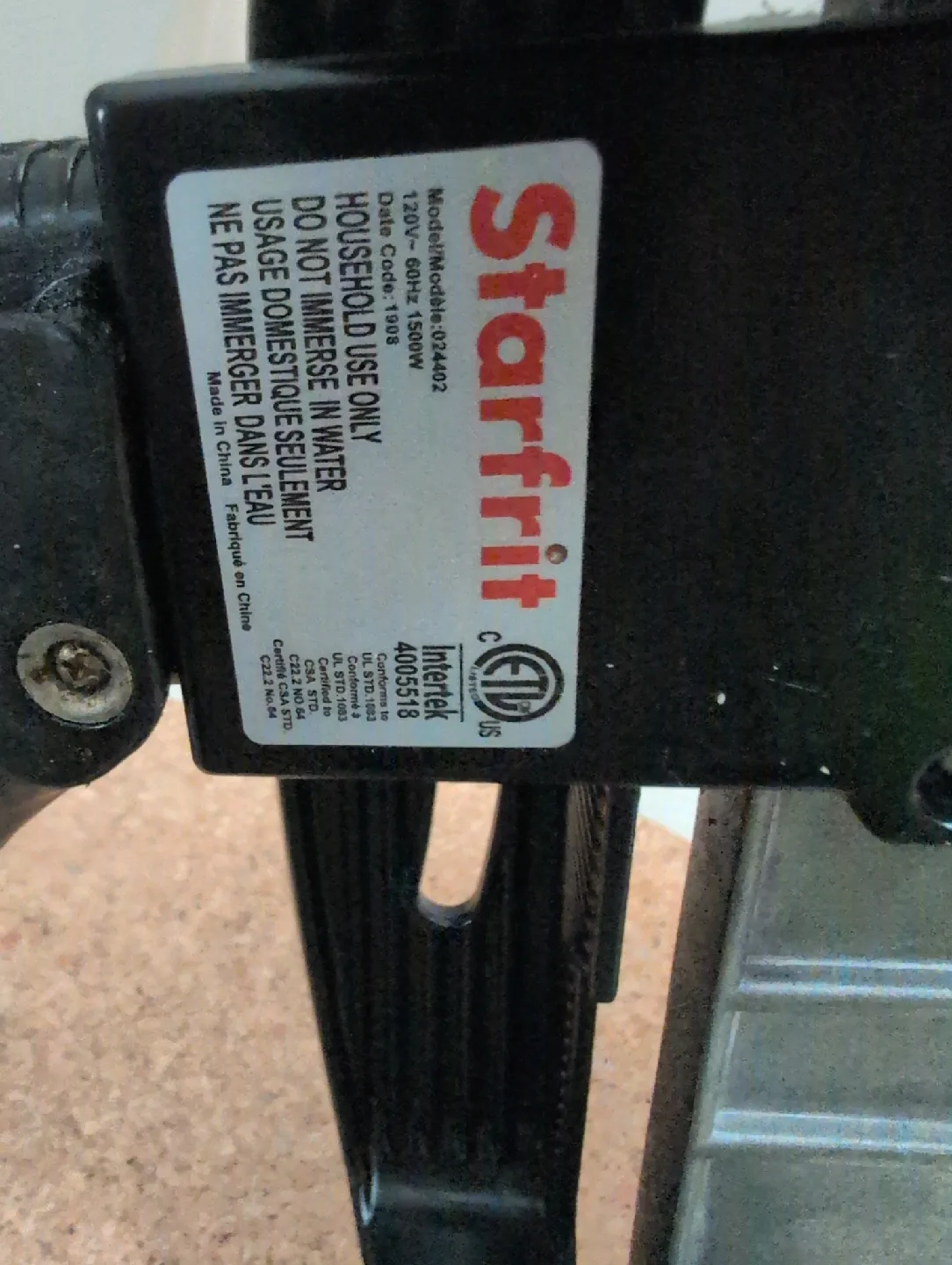 Starfrit Electric Grill - Model 024402 image indicator(4)