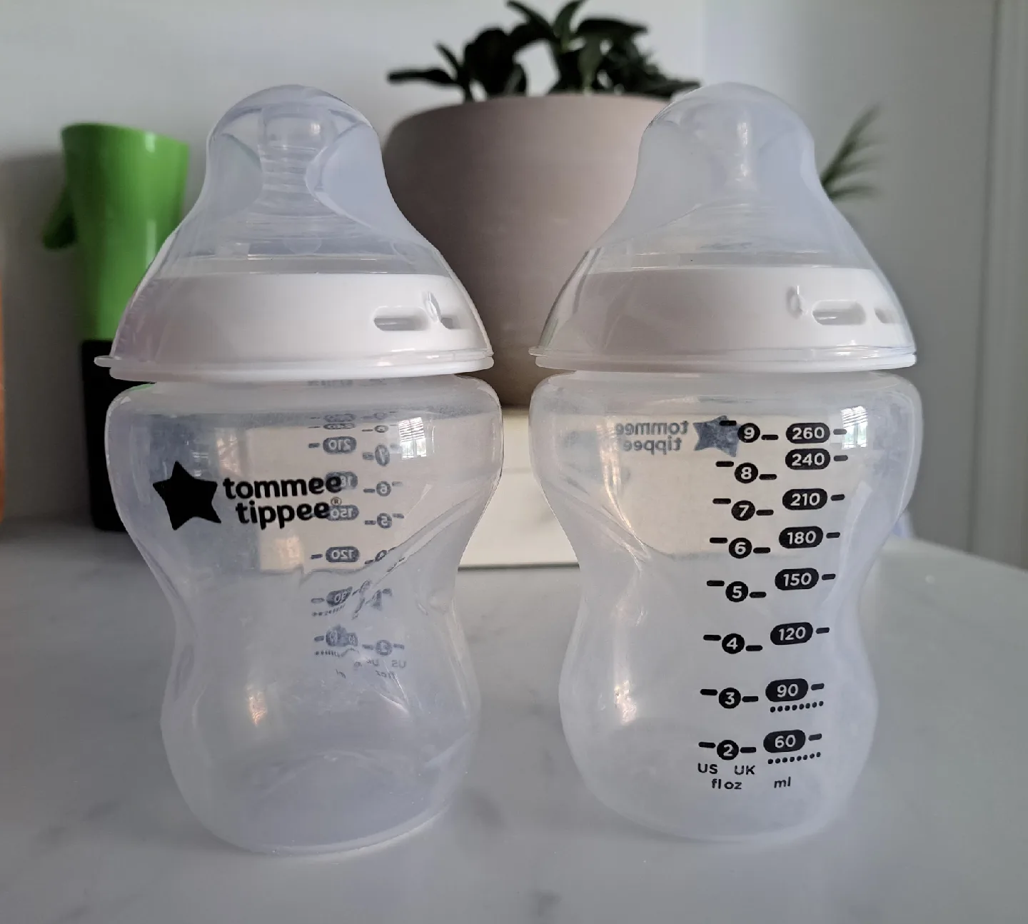 Tommee Tippee Baby Bottles - 2 Pack