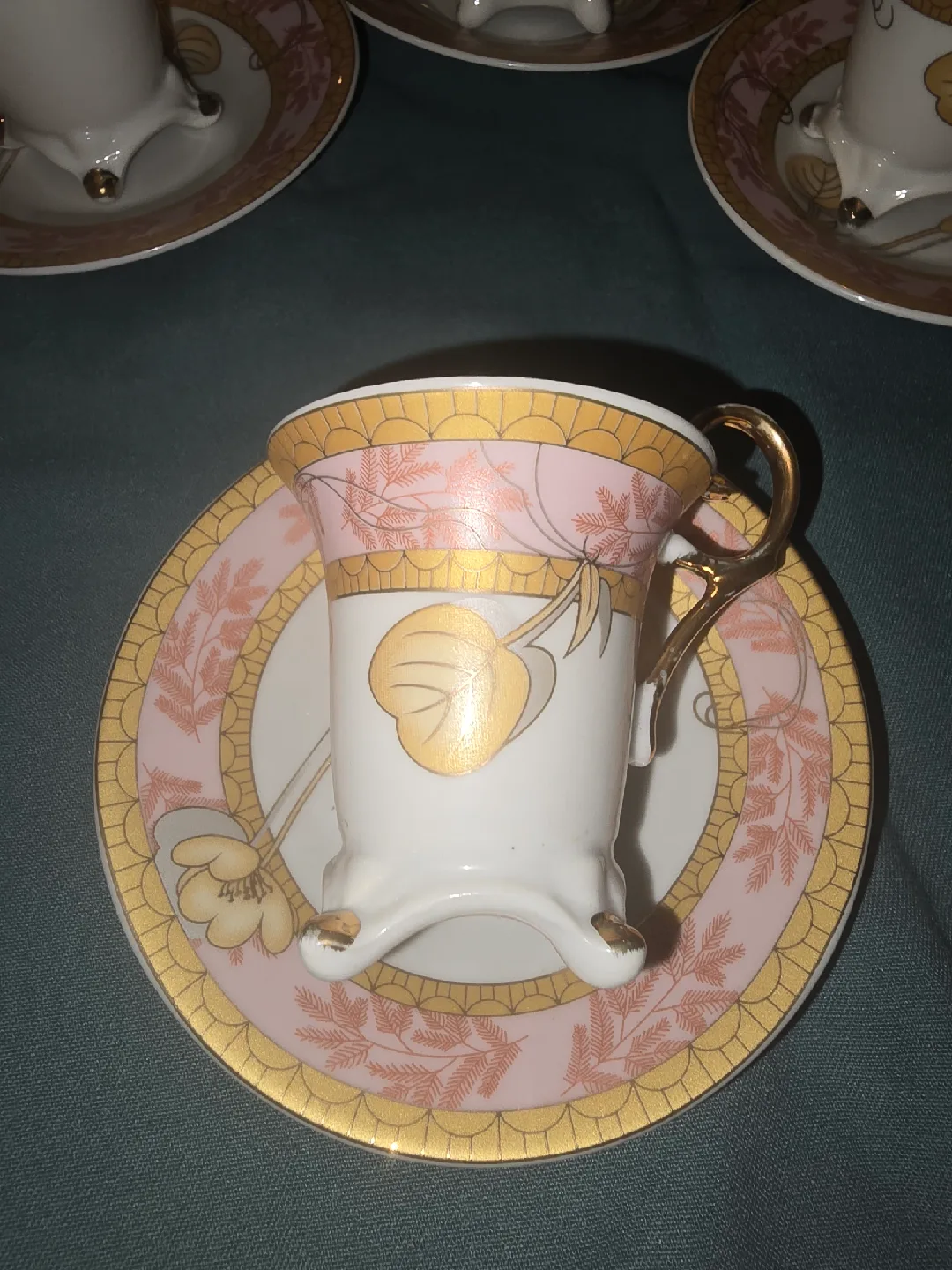 Cortina Demitasse Cup and Saucer Set of 12 image indicator(2)