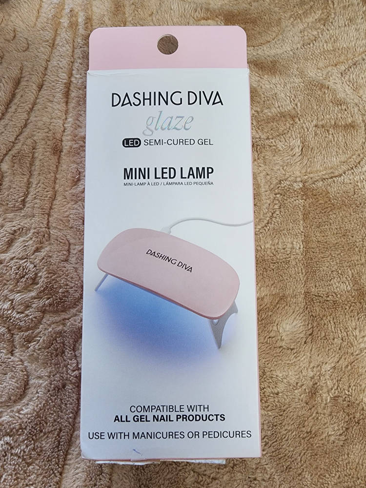 Dashing Diva Glaze LED Mini Nail Lamp - New
