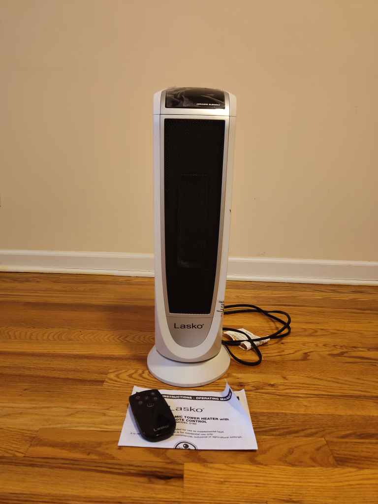 🥕 Lasko Ceramic Tower Heater w/ Remote