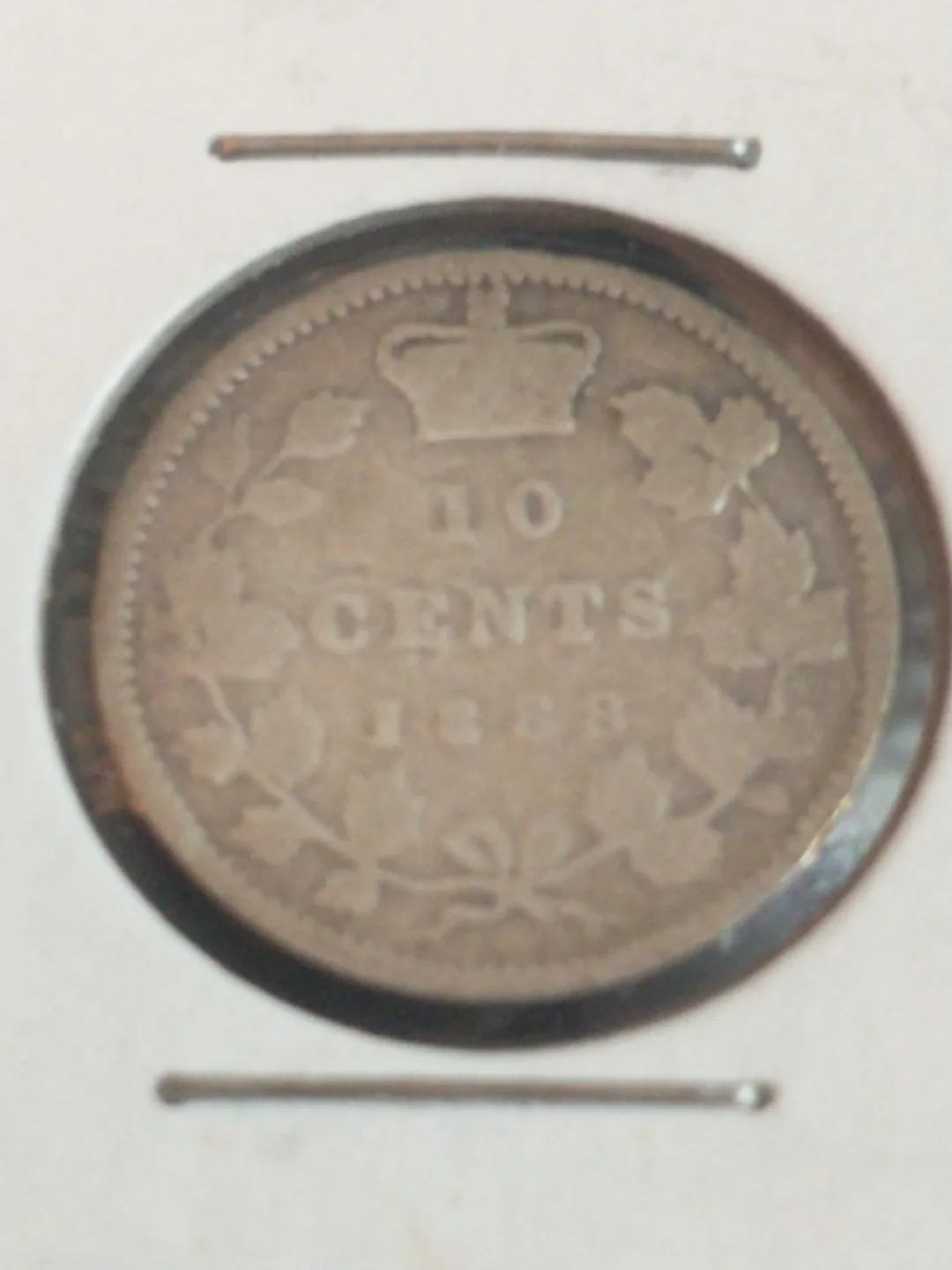 F 1888 Canada .925 silver five cents KM #3 thumbnail