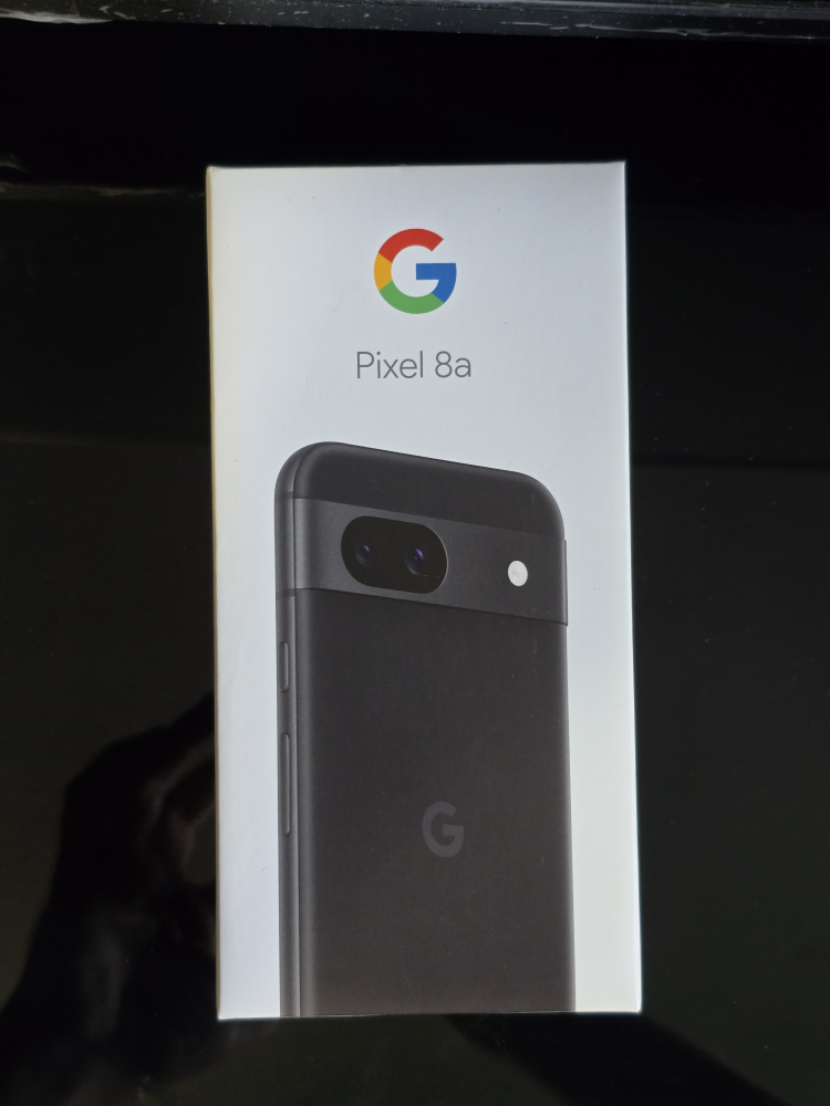 BNIB Google Pixel 8a Obsidian Black 128GB