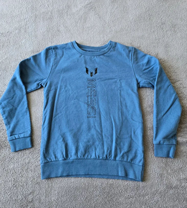 Messi Kids' Blue Sweatshirt, Size 122/128