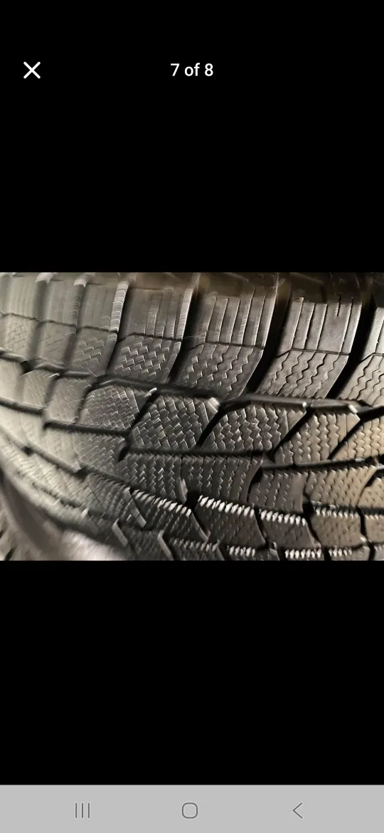 Set of 4 MOTOMASTER winter tires rims (225 60 17) image indicator(8)