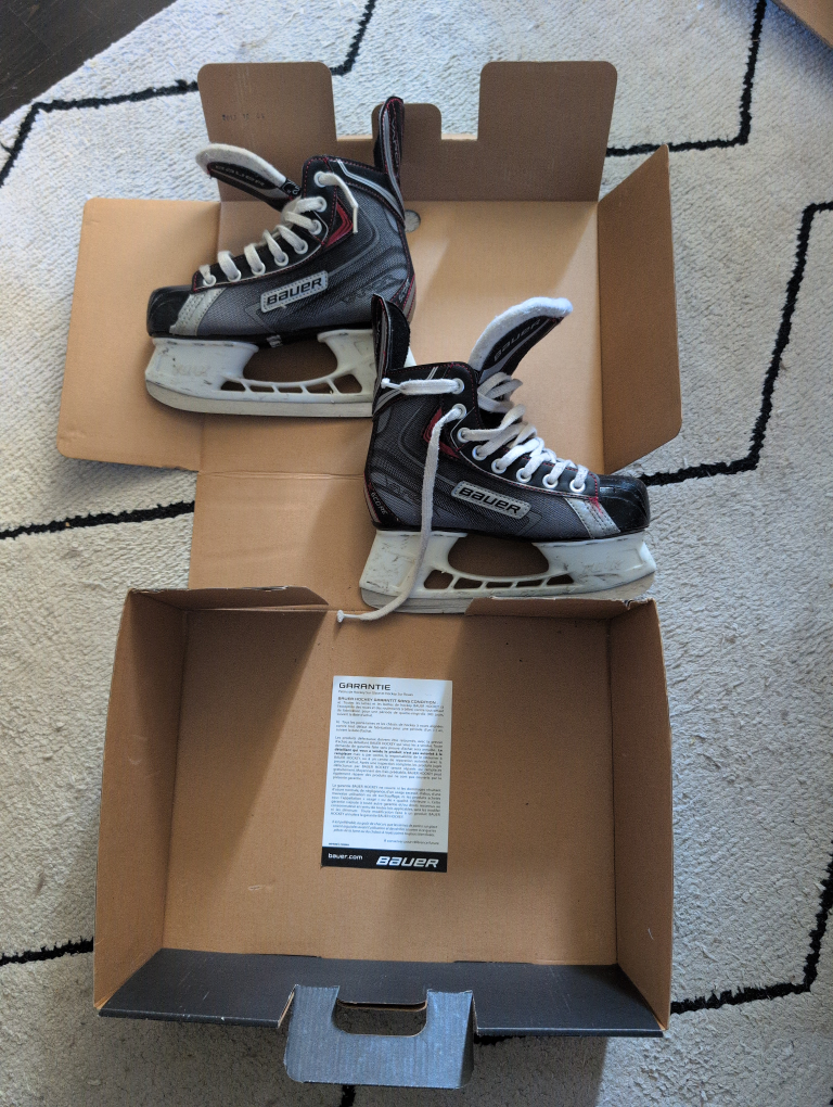 Bauer X-Score 2R Hockey Skates - Size 2 - photo 3