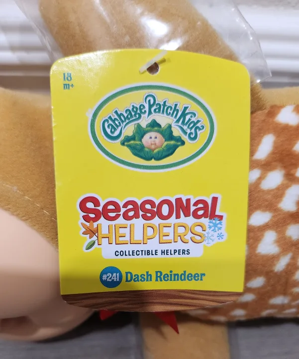 🥕 Cabbage Patch Kids Seasonal Helpers Dash Reindeer image indicator(3)