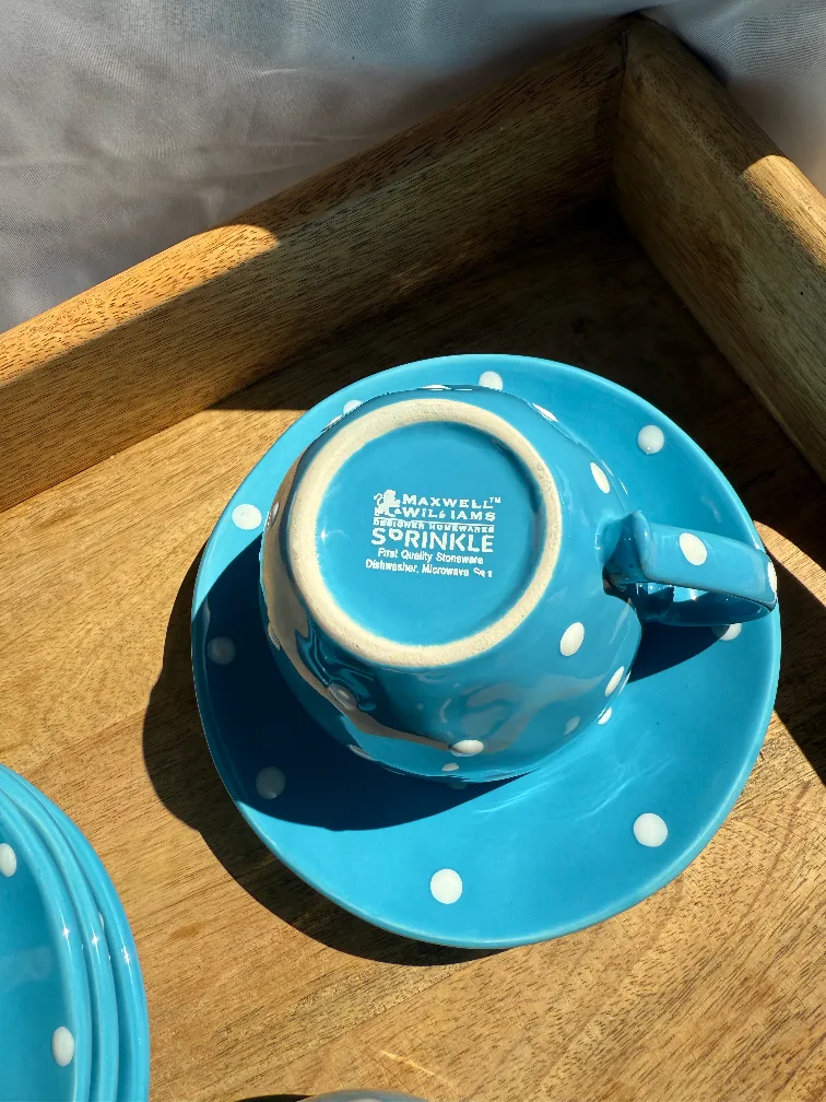 Maxwell Williams "sprinkle" 4 teacups image indicator(2)