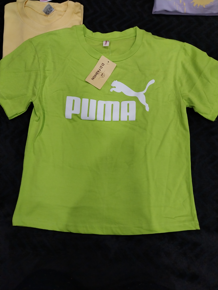 Assorted Graphic T-Shirts - Panda, Puma, Dream, Hope - photo 5