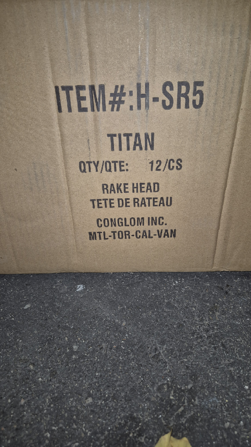 Titan Rake Head - New in Box! - photo 4