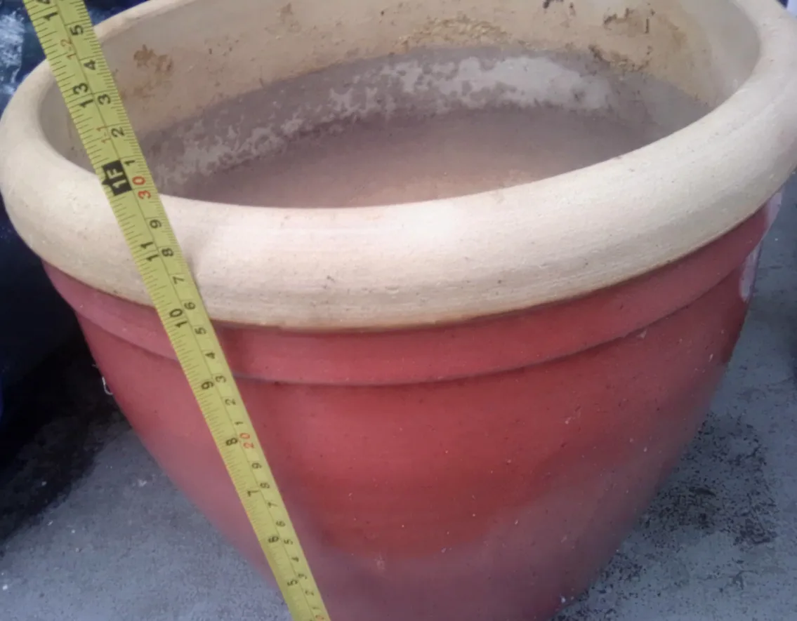 X-Large Red Clay Plant Pot image indicator(3)