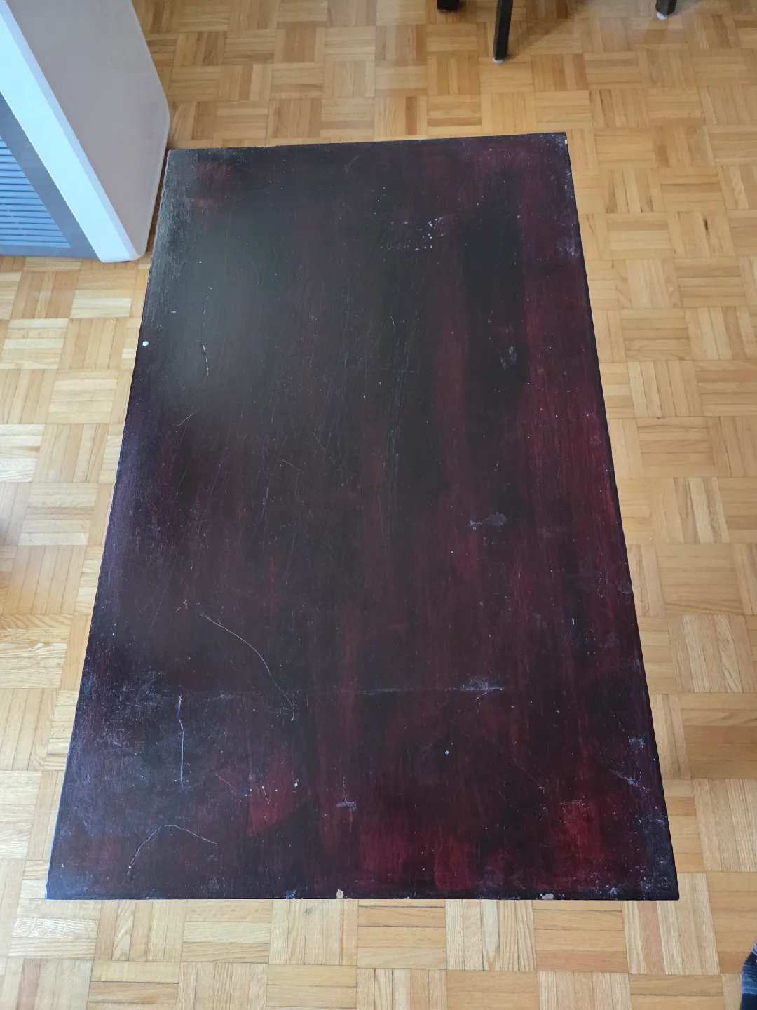 Reddish Dark Brown Wood Table 🥕 image indicator(9)