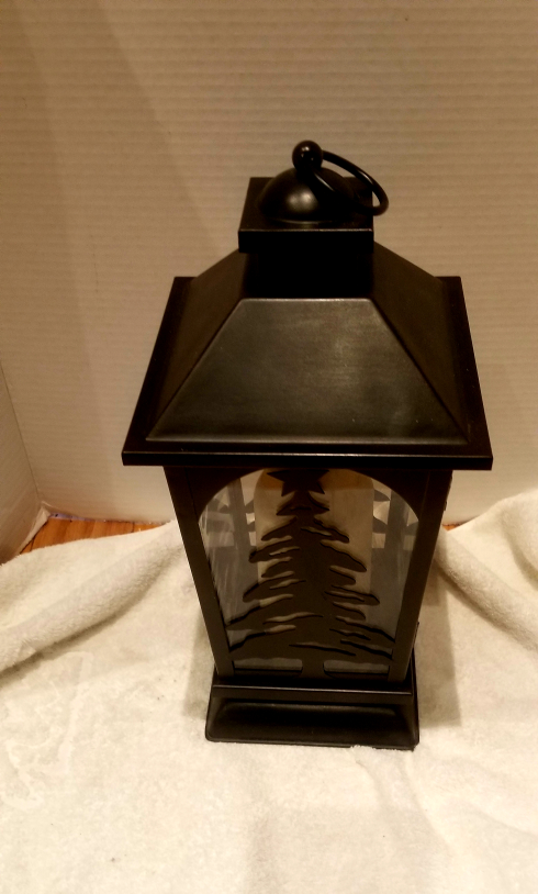 Black Christmas Tree Lantern - photo 2