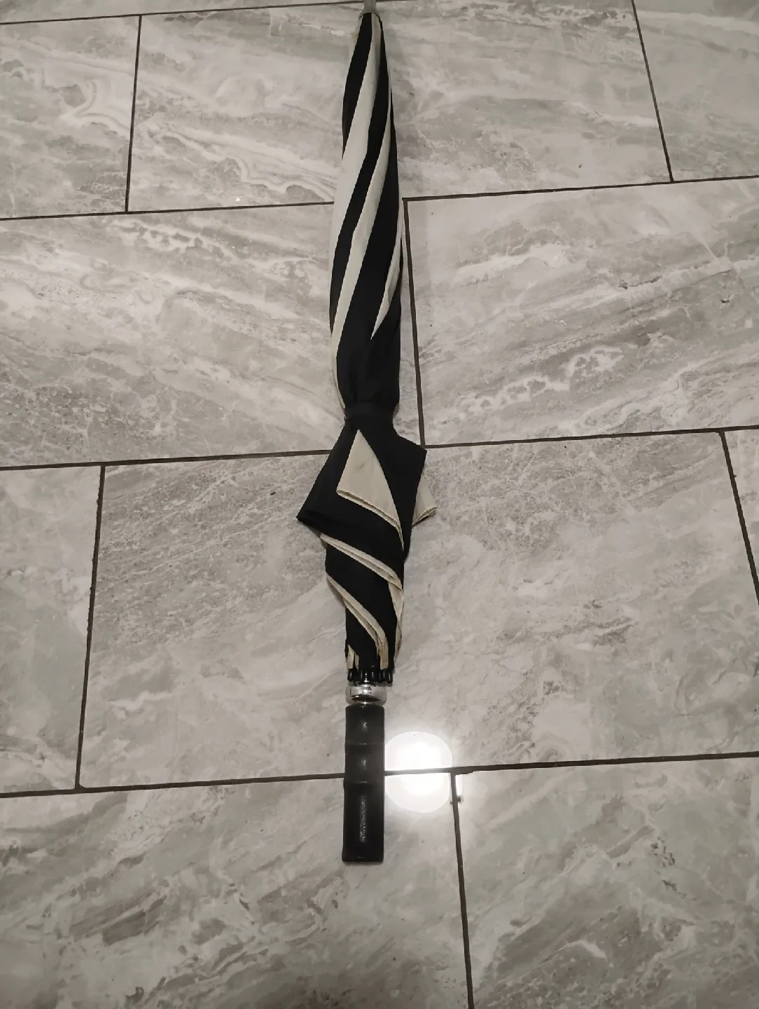 Black and White Golf Umbrella thumbnail
