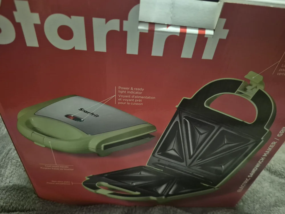Starfrit Electric Sandwich Maker - Like New! image indicator(3)