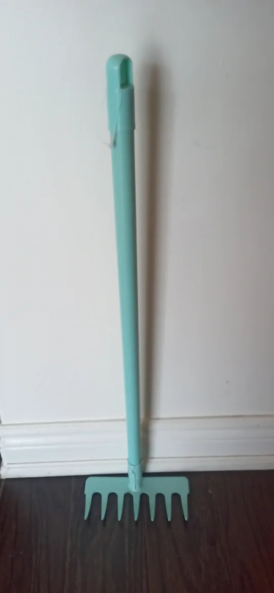 Kids' Garden metal Rake - Light Blue - 28 inches thumbnail