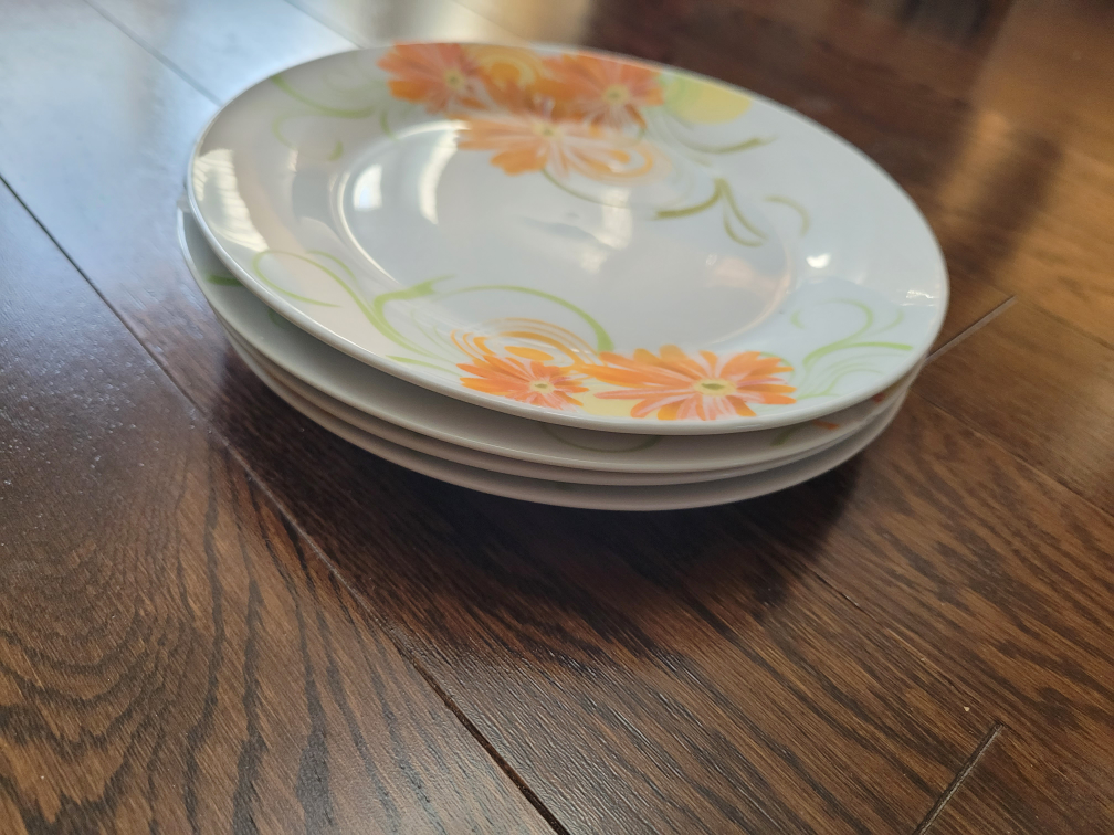 Floral Plate and Cup Set - photo 4
