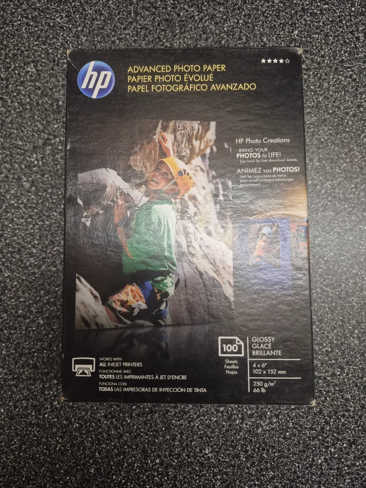 HP Advanced Photo Paper 4x6 Glossy