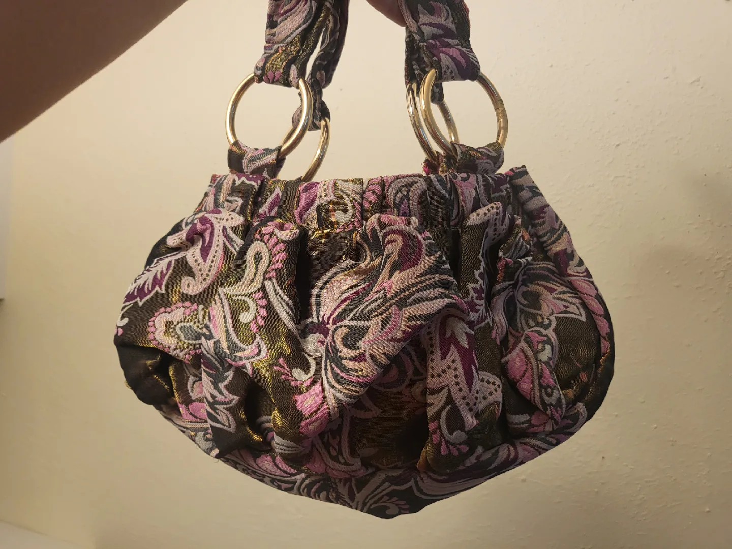 Vintage Aldo Floral Print Handbag image indicator(3)
