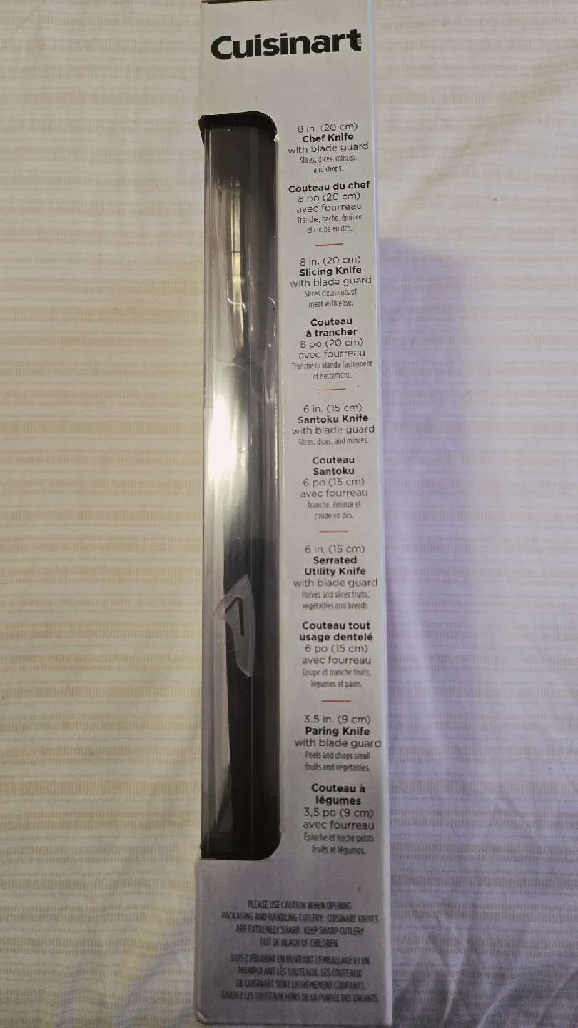 Cuisinart 10-Piece Knife Set (includes blade guard)- NEW image indicator(3)