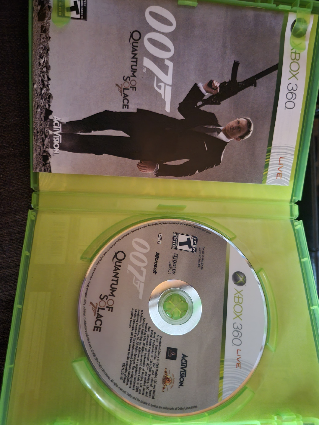 007: Quantum of Solace - Xbox 360 Game - photo 2