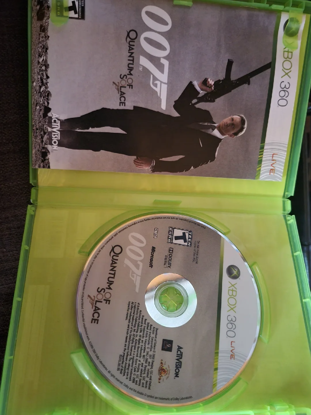 007: Quantum of Solace - Xbox 360 Game image indicator(2)