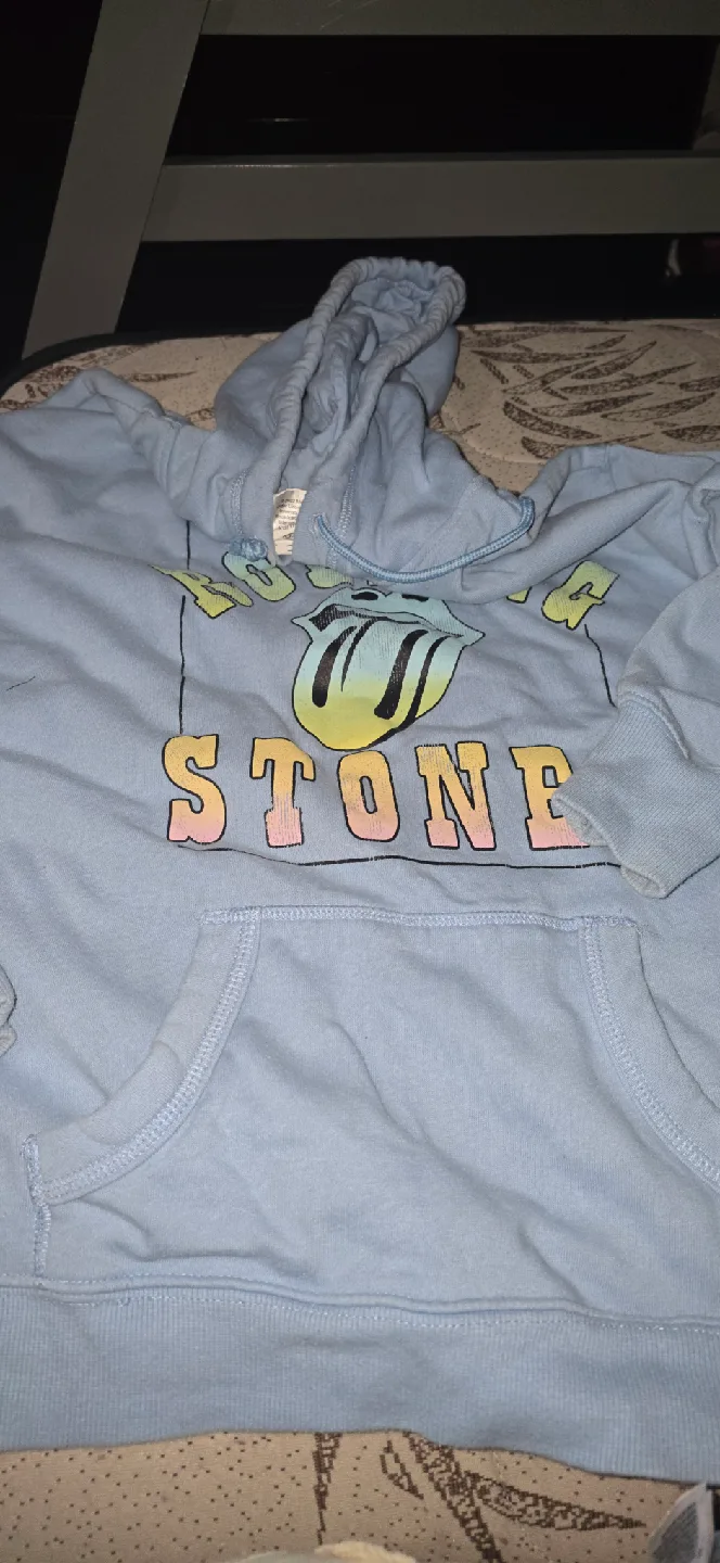 Rolling Stones Blue Hoodie - XS/TP image indicator(2)