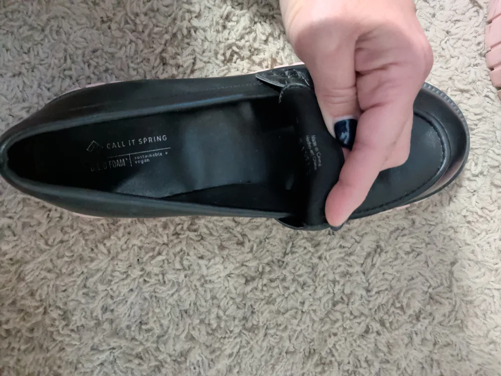 Call It Spring Black Loafers image indicator(3)