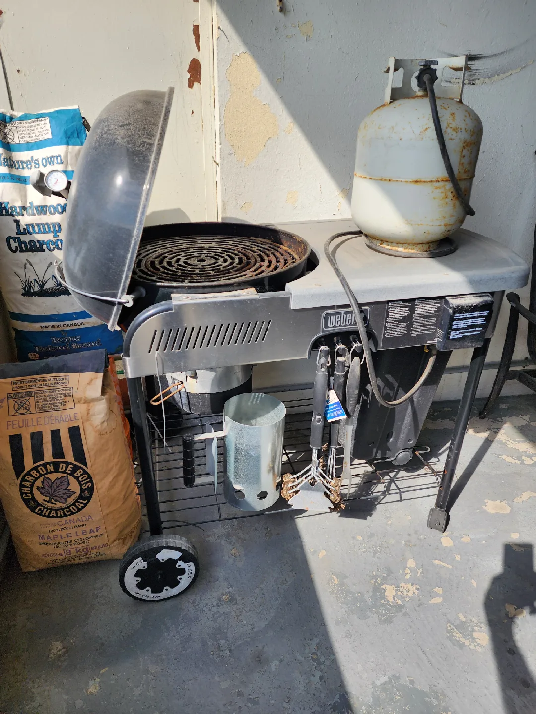 Weber Performer 22" Charcoal BBQ Grill thumbnail