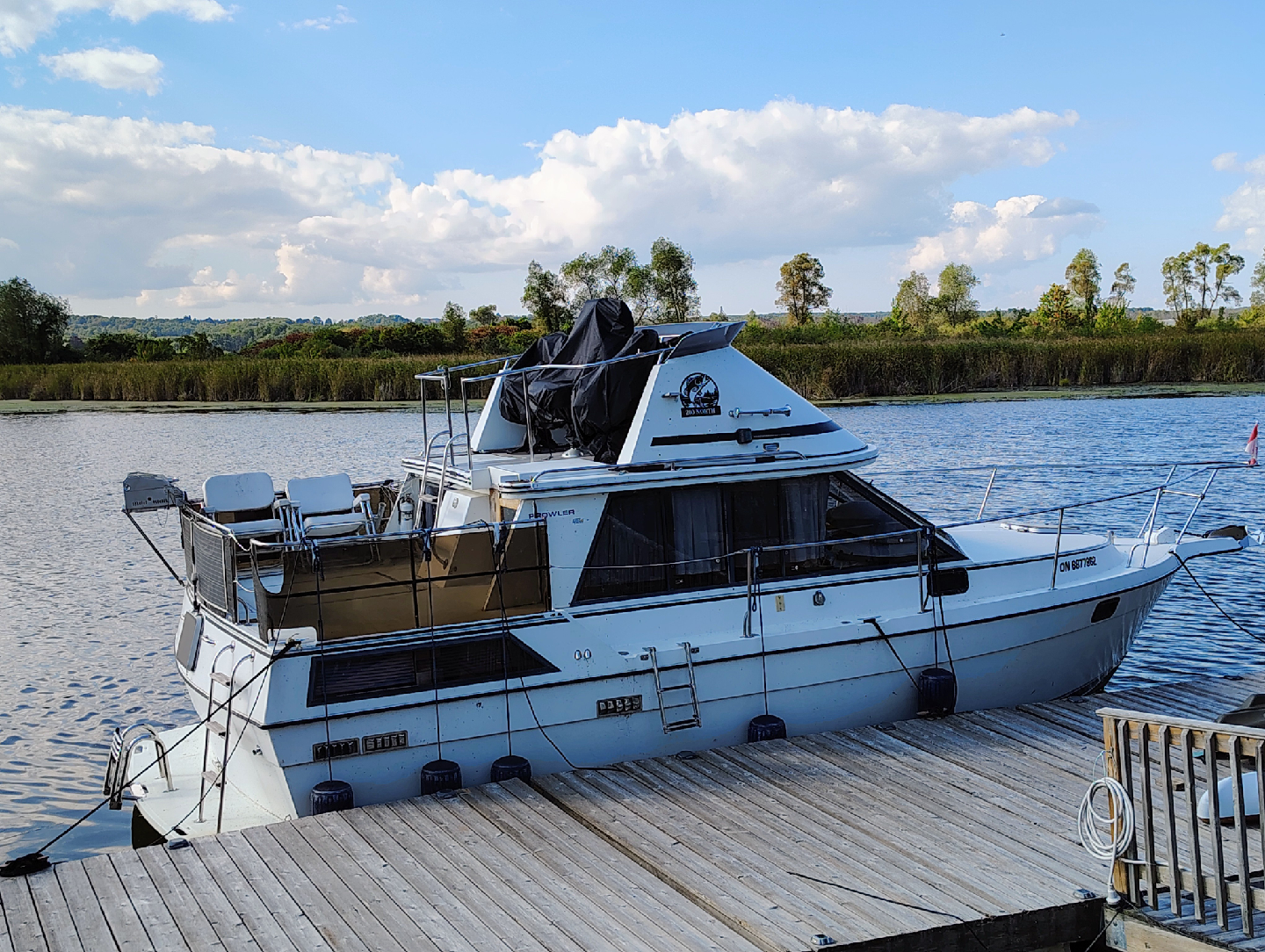 1987 Cooper Prowler flybridge yacht for sale - photo 4