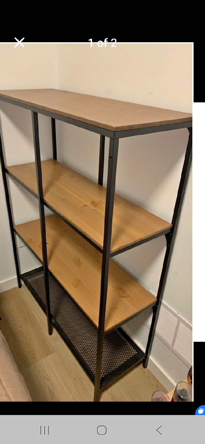IKEA Vittsjö Shelving Unit - photo 5