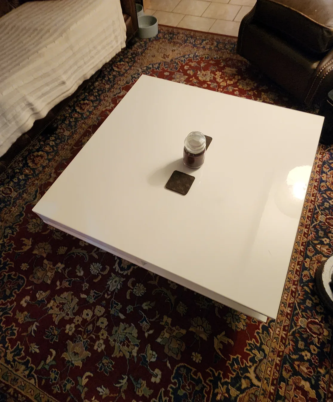 Wayfair High Gloss White Coffee Table thumbnail
