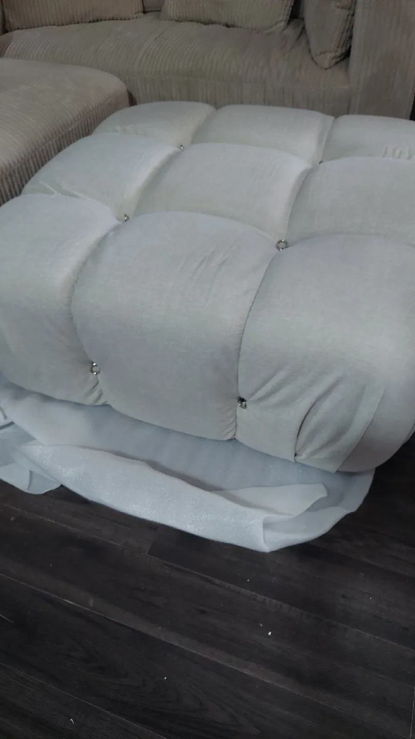 Tufted Ottoman - Beige image indicator(2)