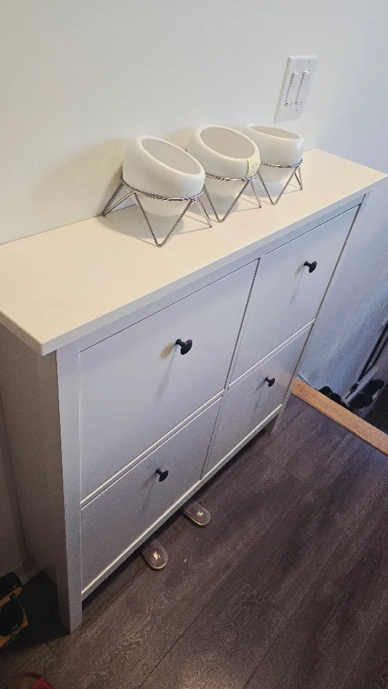 IKEA Hemnes Shoe Cabinet with 4 Compartments image indicator(3)