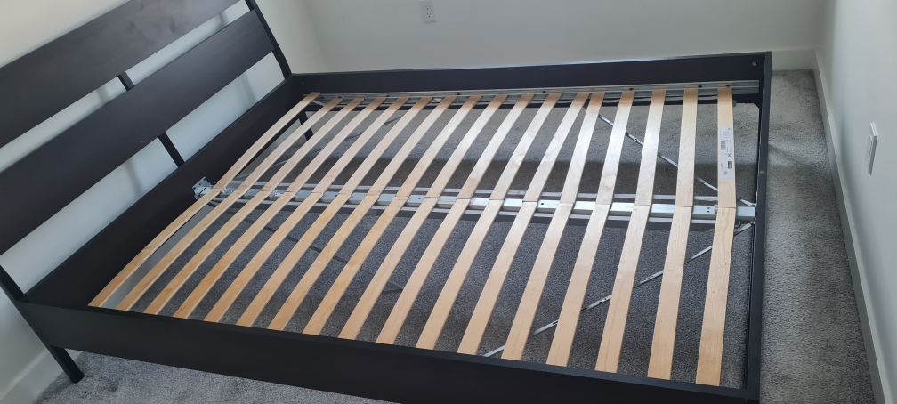IKEA MALM Bed Frame, Brown, Queen Size - photo 2