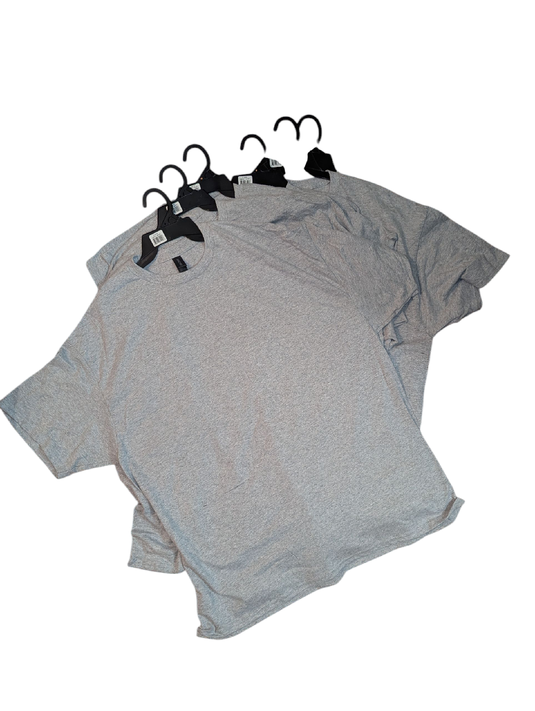 READ AD 🔥 6 NEW Gildan 2XL MENS heavy cotton tshirts *minor flaw