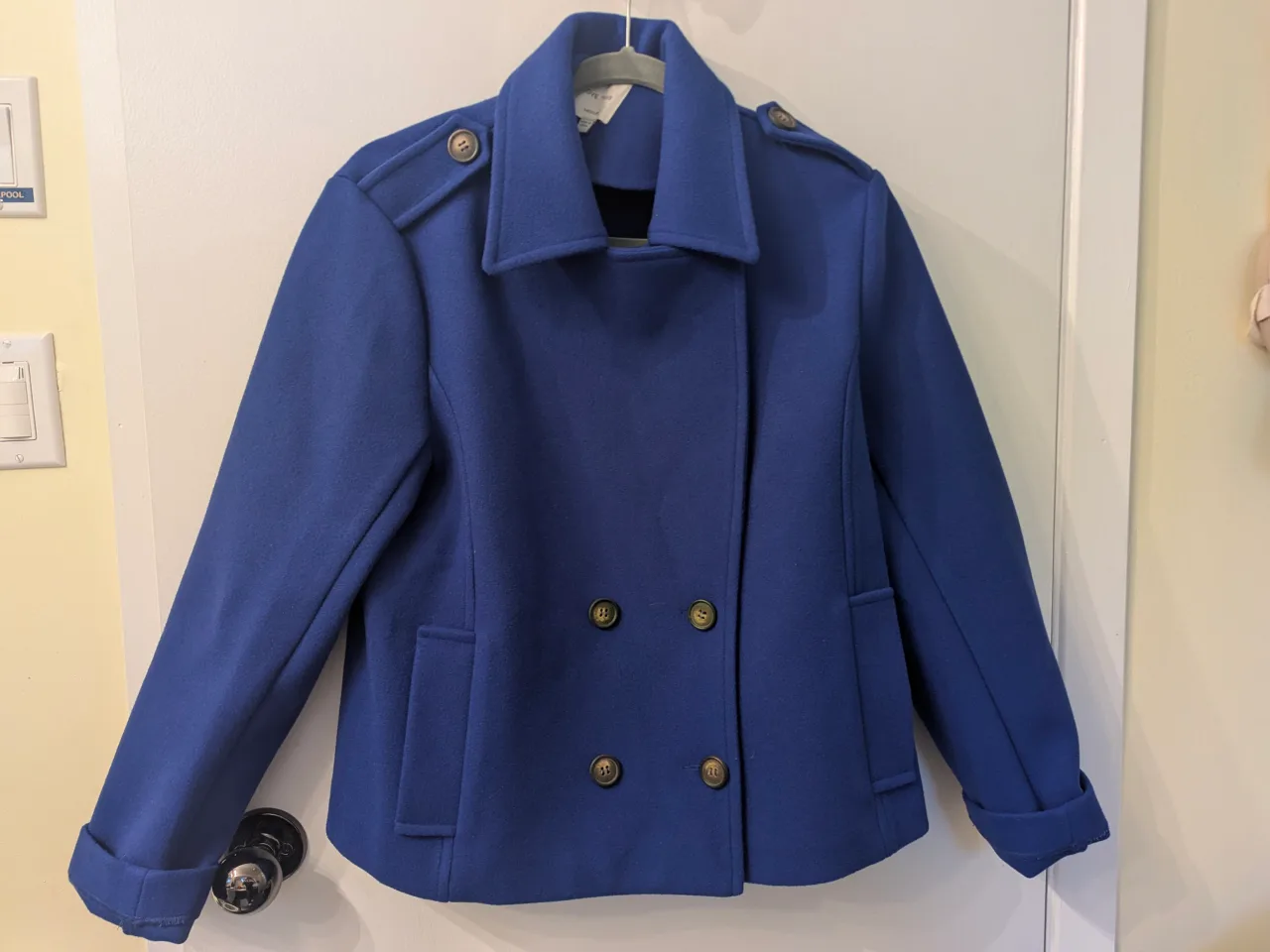 Blue Pea Coat thumbnail
