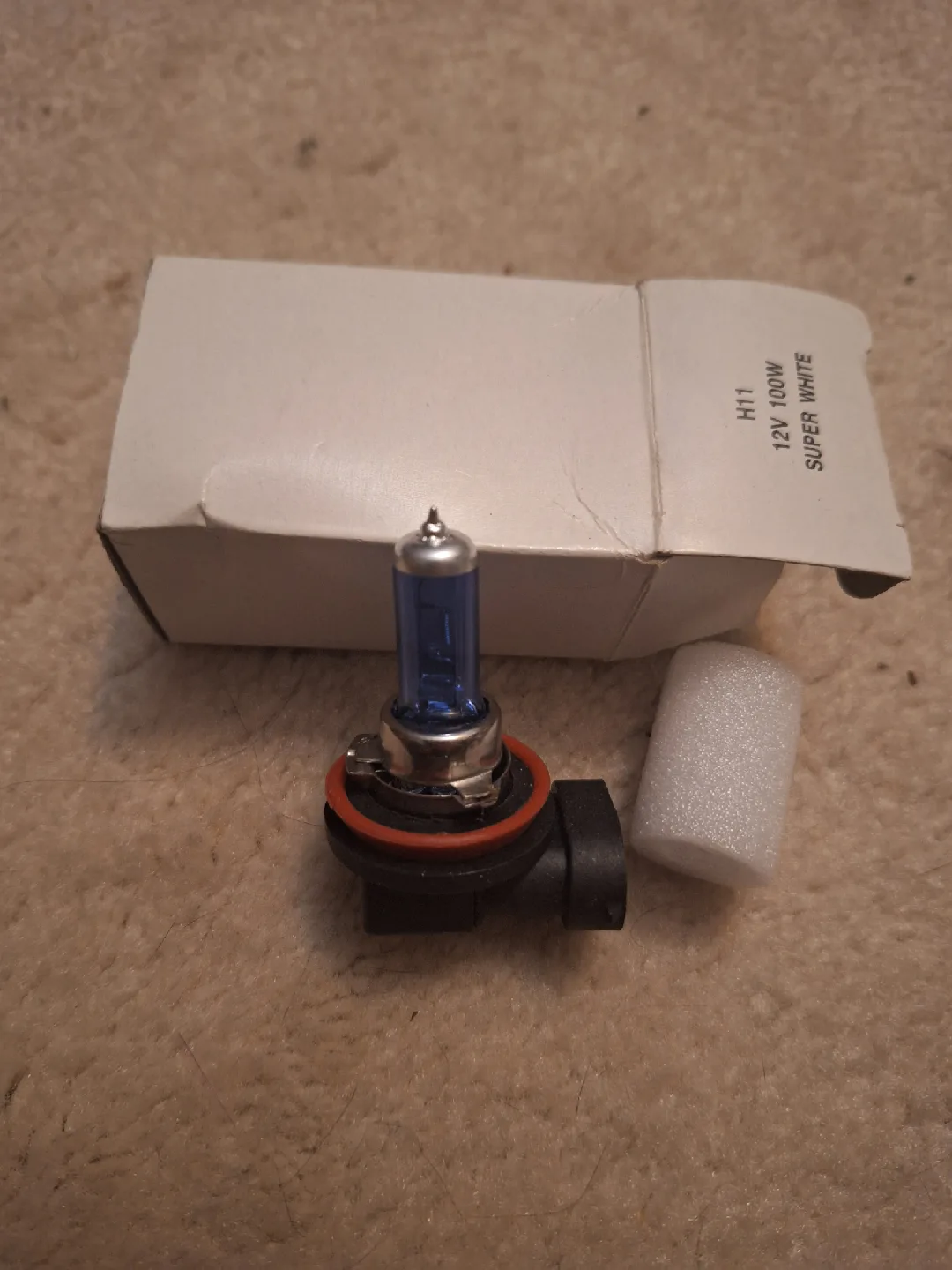 NEW H11 12V 100W Super White Halogen Bulb 💡 thumbnail