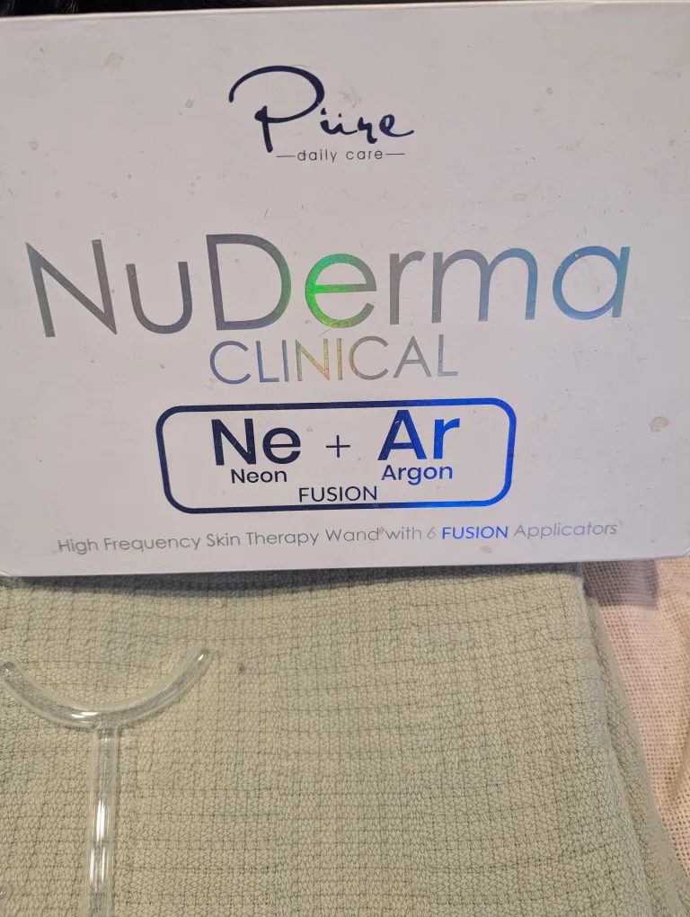 NuDerma Clinical High Frequency Skin Therapy Wand