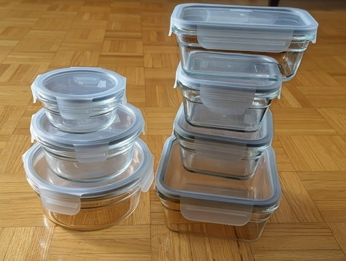 Glasslock Tempered Glass Food Storage Set (26-Piece)