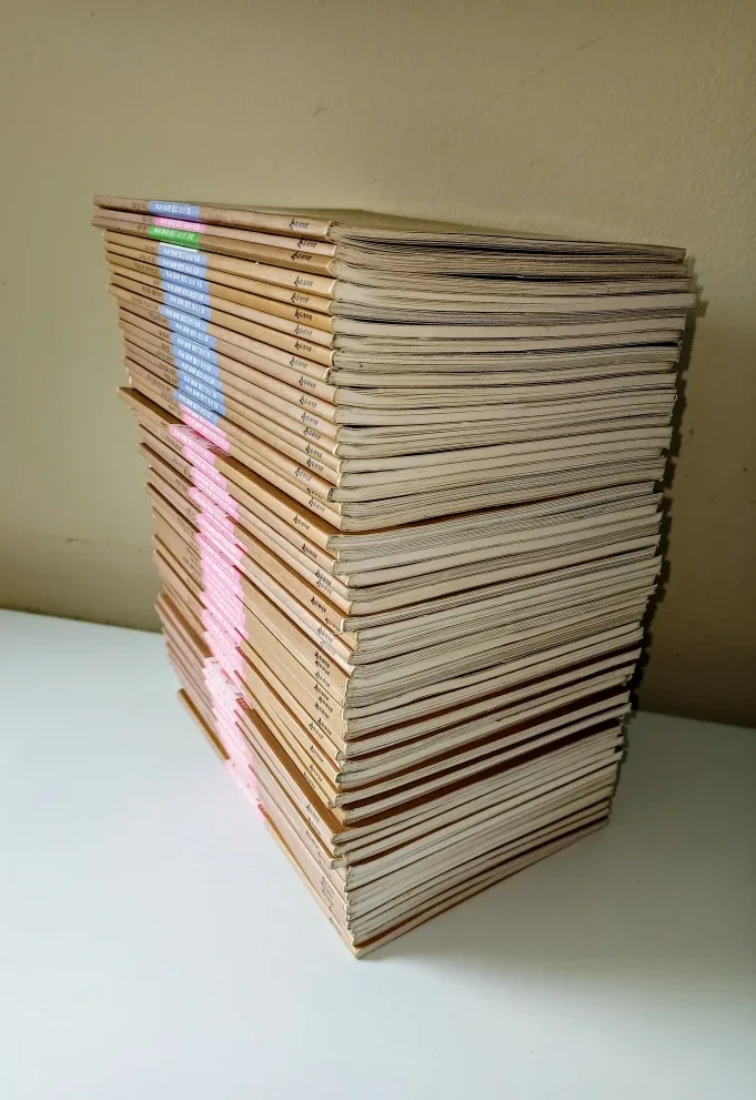 New/LikeNew~63x Korean Kids Booklets image indicator(4)