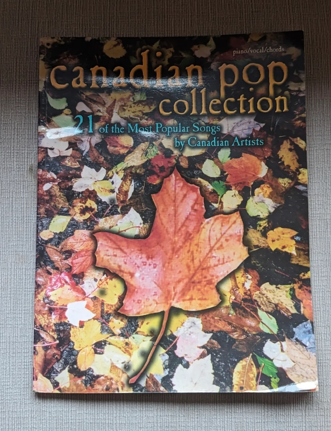 Canadian Pop Collection - Sheet Music Book thumbnail