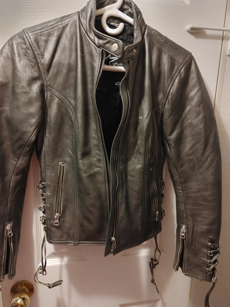 Alpinestars Stella Leather Jacket - XS