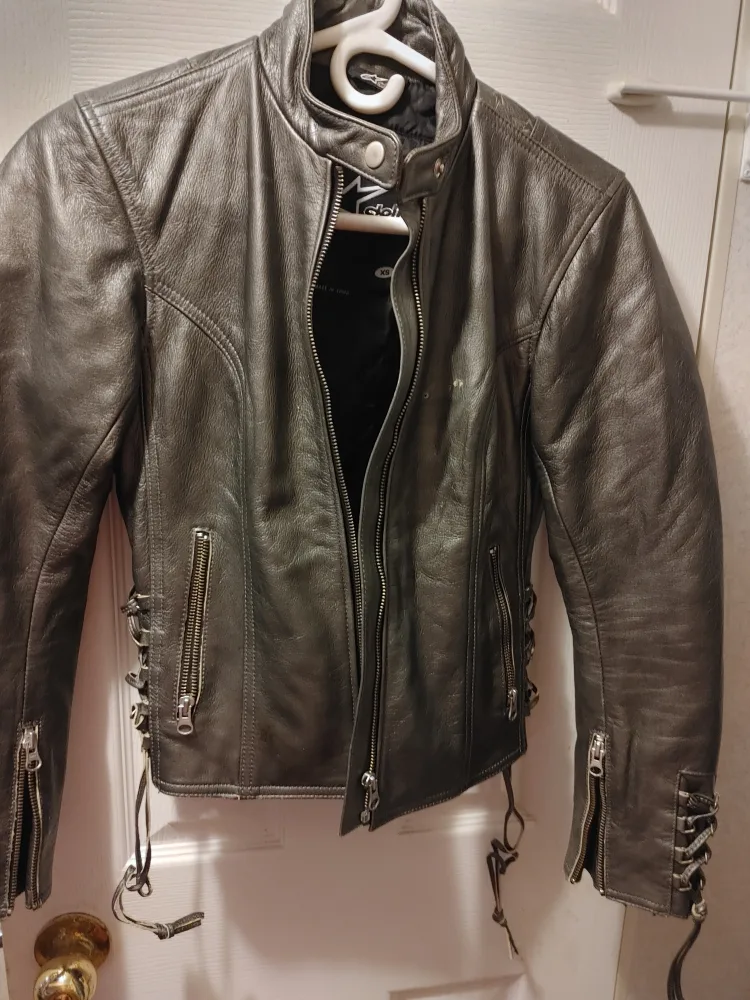 Alpinestars Stella Leather Jacket - XS thumbnail