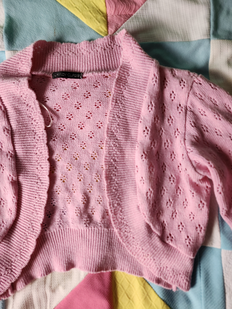 pink knit bolero by Crazy Class - photo 3