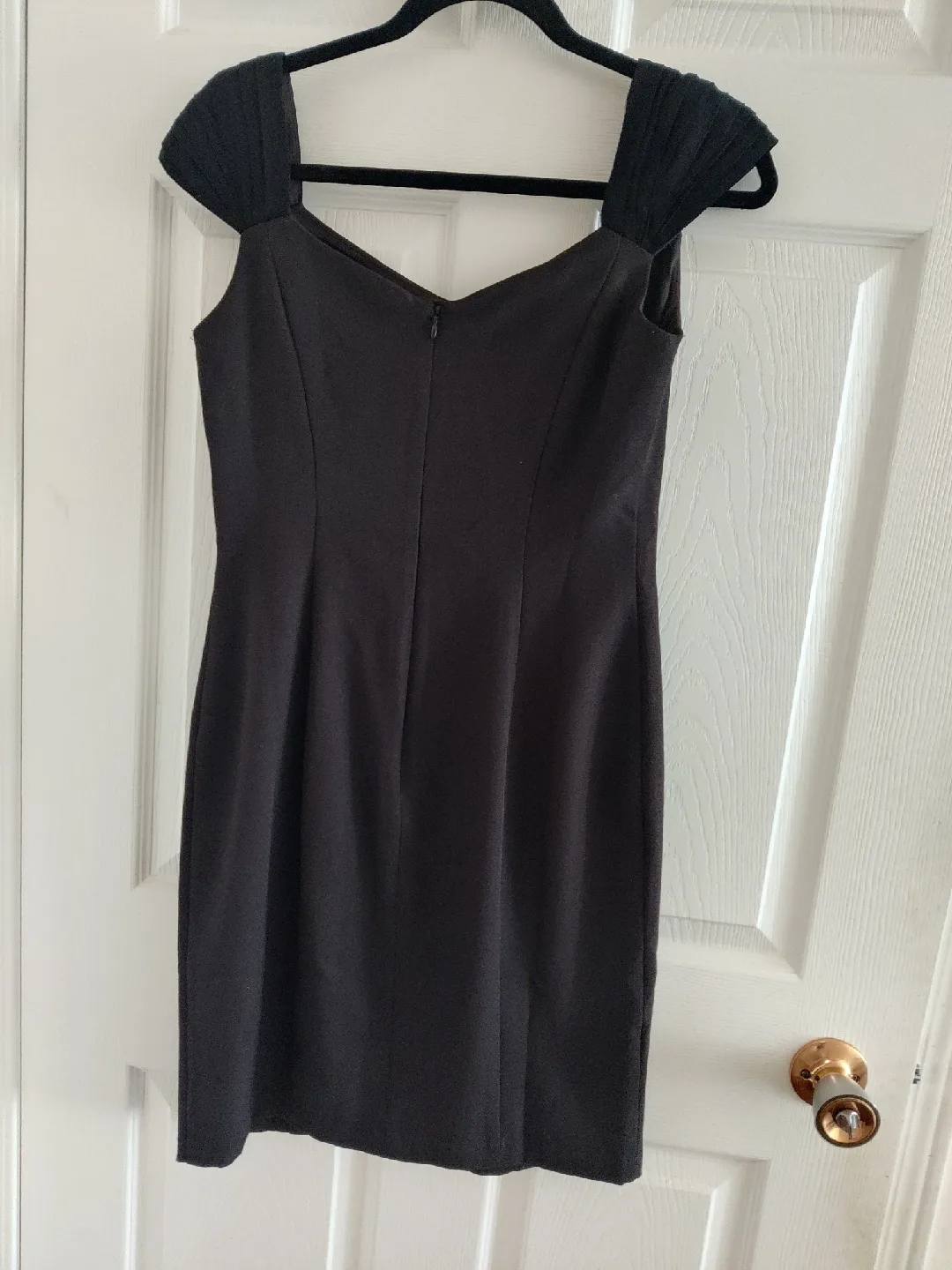 Little Black Dress with Embellished Neckline image indicator(2)
