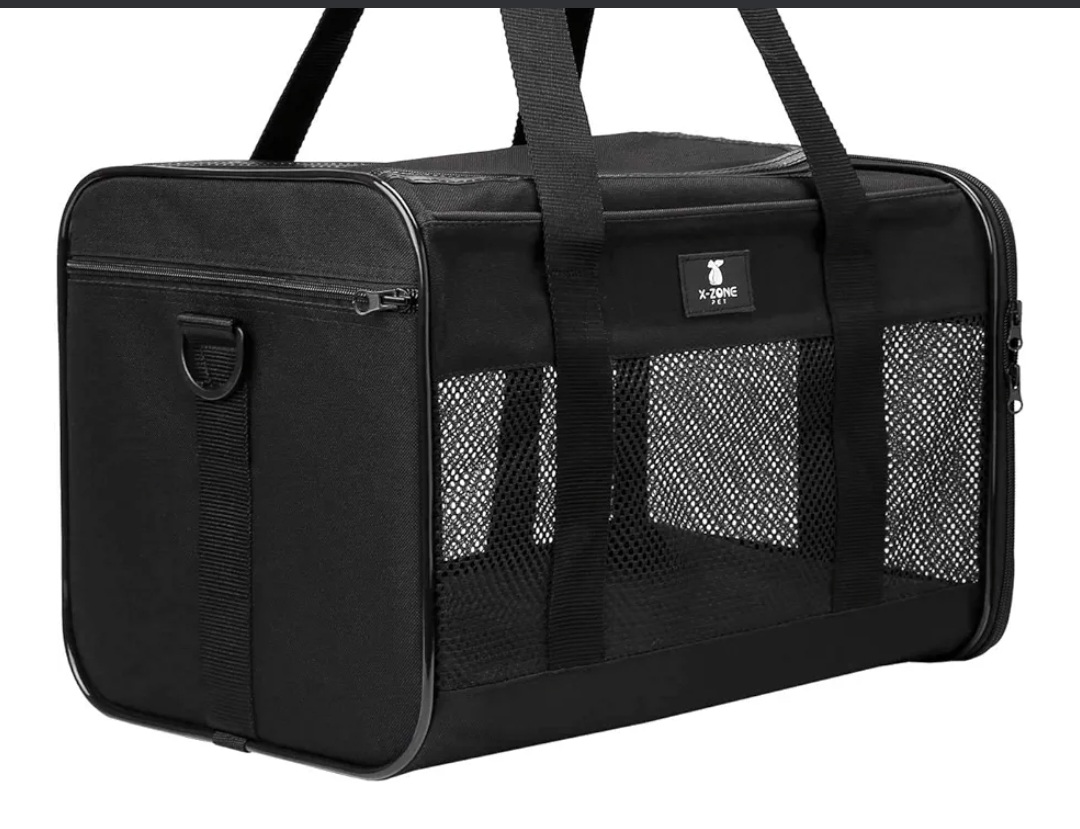 X-ZONE PET Airline Approved Pet Carrier - Black